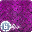 Mermaid Scales Purple Smart Lock Screen APK