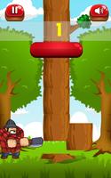 Lumber Jack - Tree Chop Game تصوير الشاشة 1