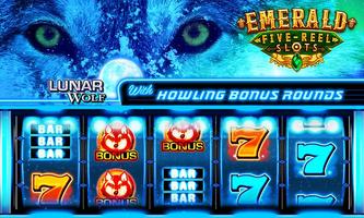 Emerald 5-Reel Free Slots: Las Vegas Slot Machines poster