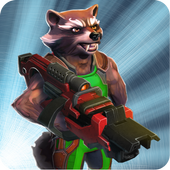 Rocket Superhero Battle 3D icon