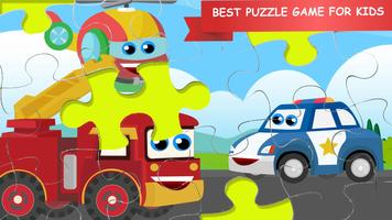 RobotCar Games Puzzle imagem de tela 1