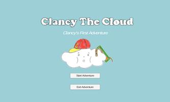 Clancy The Cloud الملصق