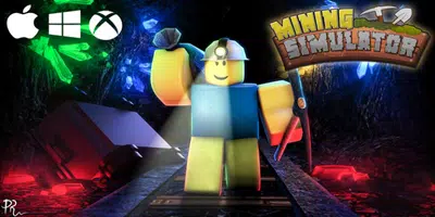 Roblox Mining Simulator Game Community & Tips Plakat