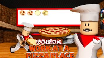 Guide For Work at a Pizza Place Roblox الملصق