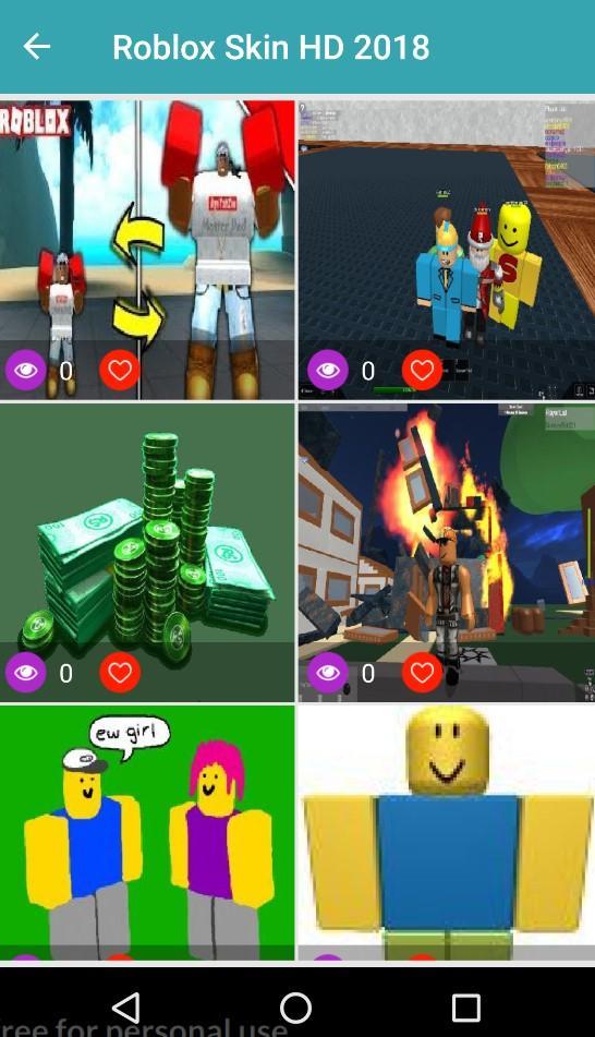 Roblox Skins Hd 2018 For Android Apk Download - ew roblox