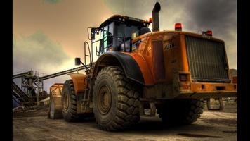 Wheel Loader. Vehicles Wallpap Poster