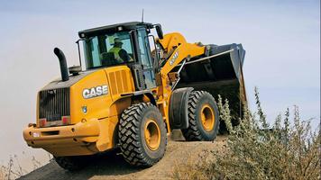 Wheel Loader. Vehicles Wallpap تصوير الشاشة 1