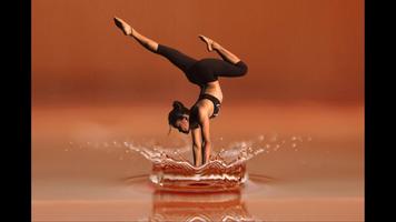 Yoga Sport Wallpaper Plakat