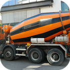 Concrete Mixer Wallpaper Zeichen