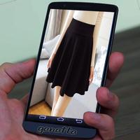 Korean Mini Skirt Model capture d'écran 1