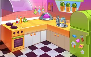 Doll House Cleaning Game – Princess Room syot layar 1