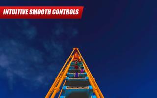 Roller Coaster : Fun Ride Amusement Park Simulator ảnh chụp màn hình 1