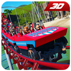 Roller Coaster : Adventure World Fun Ride Game 3D biểu tượng