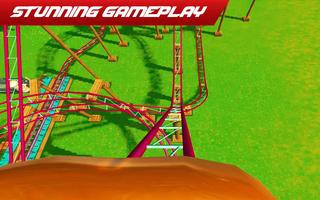 Roller Coaster : Adventure World Fun Ride Game 3D ảnh chụp màn hình 3