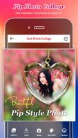 Text Photo Collage : Text Photo Editor capture d'écran 1