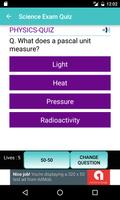 Science Exam Quiz скриншот 3