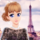 Liebe Spiel für Mädchen:Ausflug nach Paris Zeichen