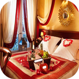 Design de quarto romântico