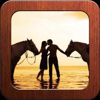 Romantic Love Photo Frames โปสเตอร์