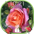 गुलाब स्क्रीन लॉक - सुंदर स्क्रीन सेवर APK