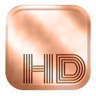 Rose Gold Wallpaper Themes icon