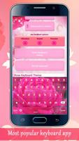 Clavier Rose Affiche