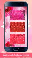 Rose Keyboard Themes স্ক্রিনশট 1