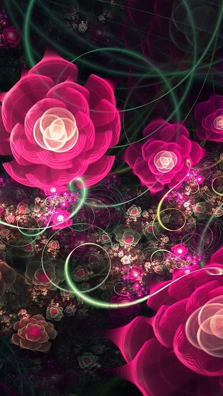 Wallpaper Animasi Bunga Mawar Indah Gambar For Android