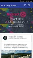 Rotaract 7020 Conference penulis hantaran