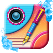 اسطورة- كتابة على صور وتزينها