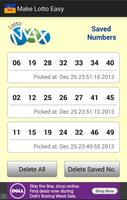 Make Lotto Easy ảnh chụp màn hình 3