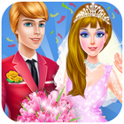 花嫁介添人の結婚式のゲーム アイコン