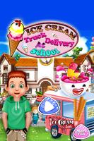 Ice Cream Truck Delivery Affiche