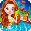 Mermaid Hairstyle Makeup Salon APK