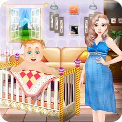 Newborn birth baby games