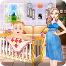 Newborn birth baby games APK