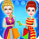 Sœurs shopping jeux de fille APK