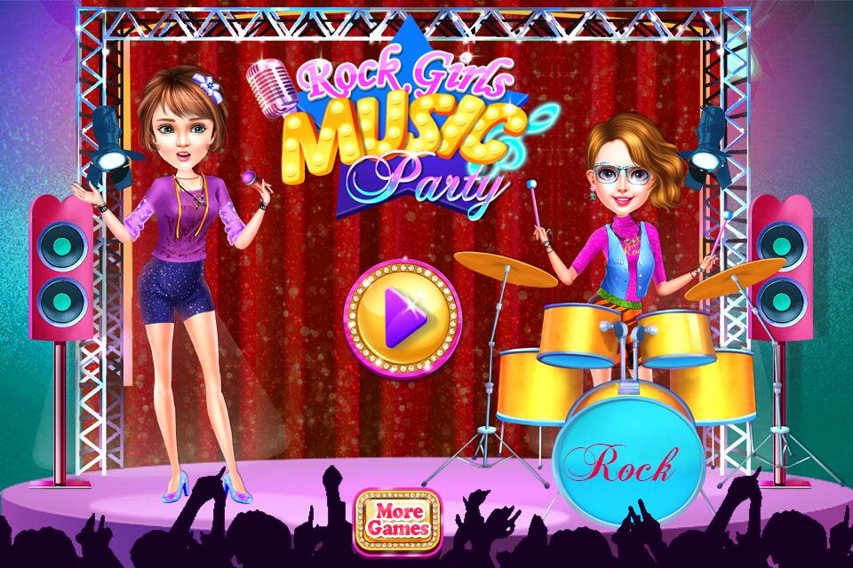 Игры рок песни. Игры на андроид Music girl.