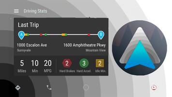 New Android Auto GPS-Maps,Voice Media Messages Tip screenshot 1