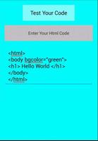 Ejecute el código HTML captura de pantalla 2