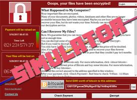 WannaCry Simulator Ekran Görüntüsü 1