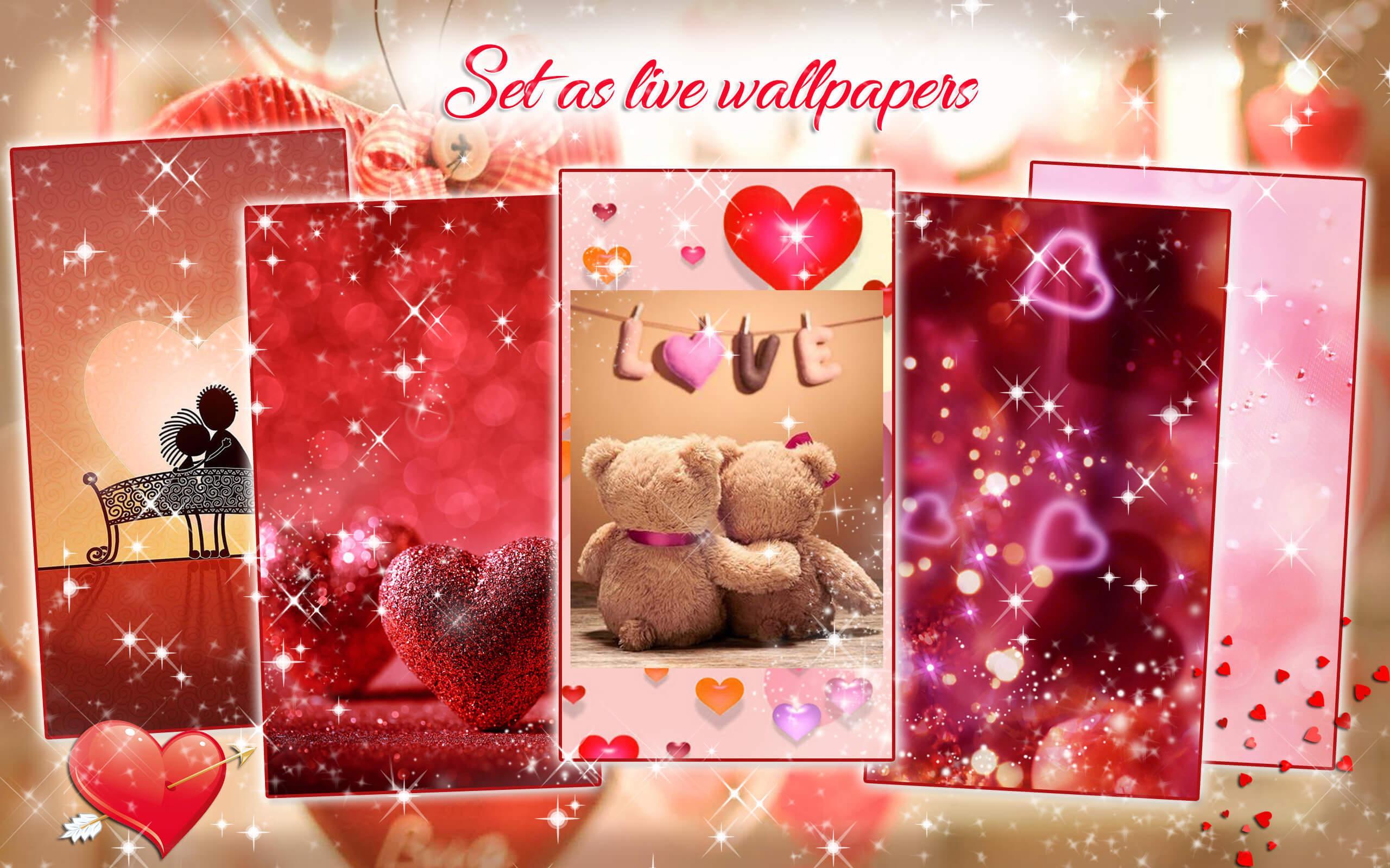 Valentinstag Live Hintergrundbilder Liebe Bilder Fur Android Apk Herunterladen