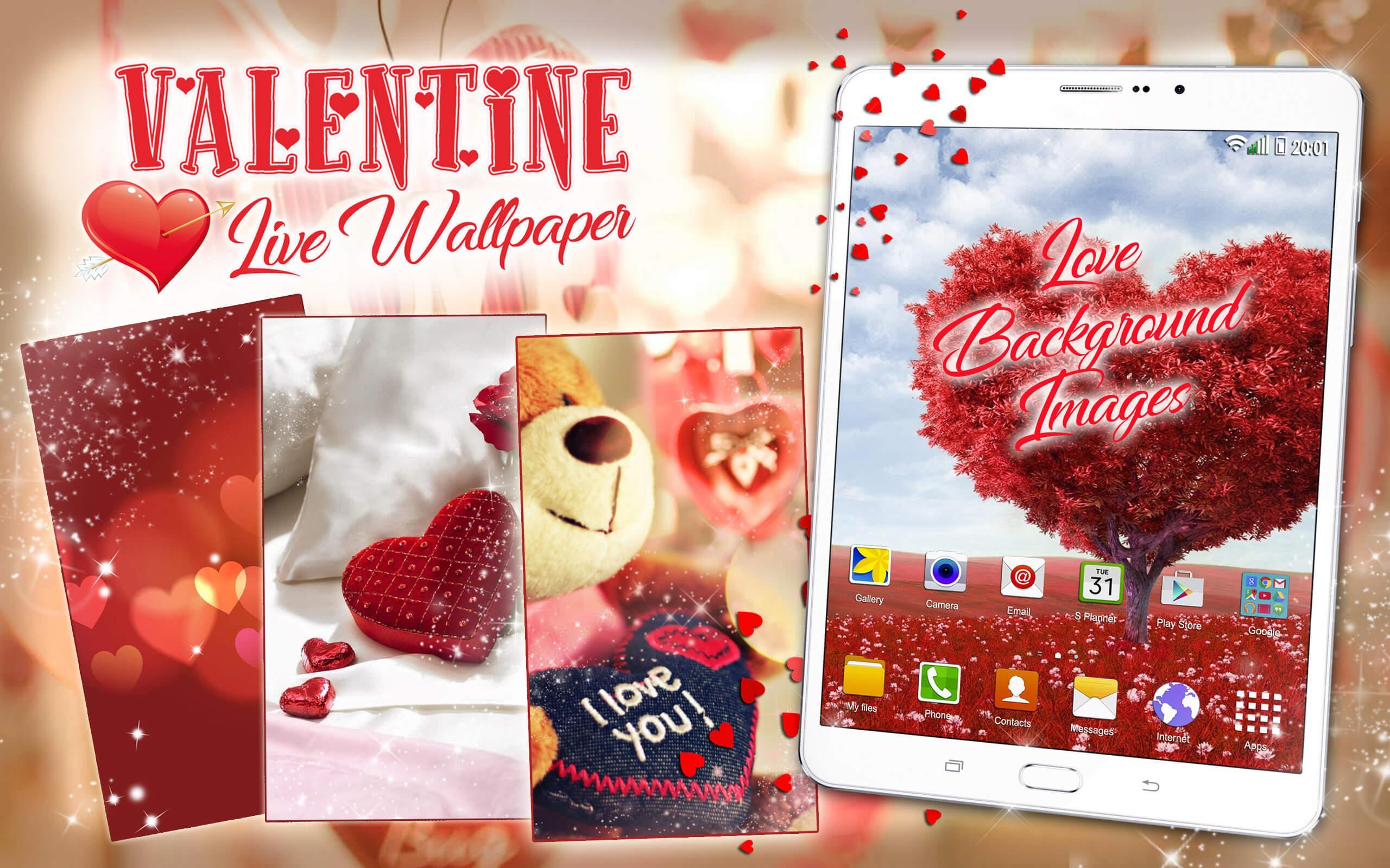 Hari Valentine Wallpaper Animasi Gambar Cinta For Android Apk