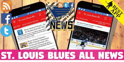 St. Louis Blues All News ポスター