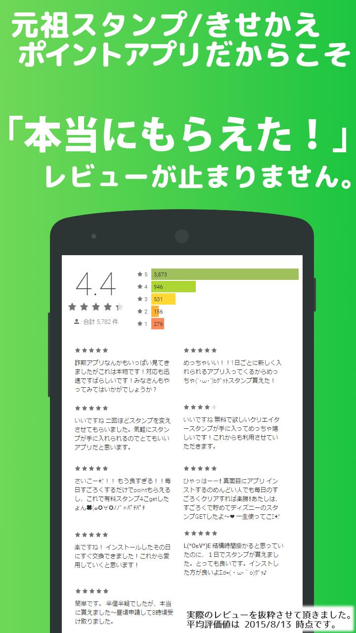 Android 用の 無料 有料スタンプ きせかえプレゼントアプリ タダプレ Apk をダウンロード