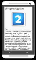 Guide Underworld Football 2016 截图 1