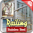 Stainless steel railing icon