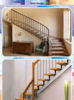 Modern Staircase Design Affiche
