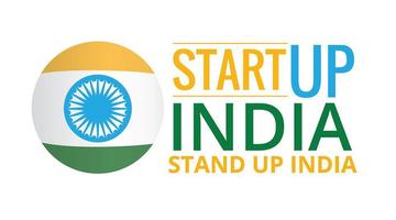 START UP INDIA STAND UP INDIA Affiche