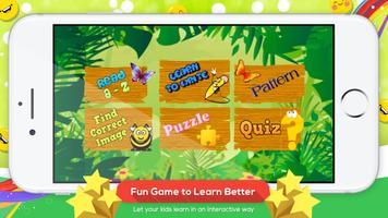 ABC Alphabet Learning: Grammar, Writing, Puzzle Affiche